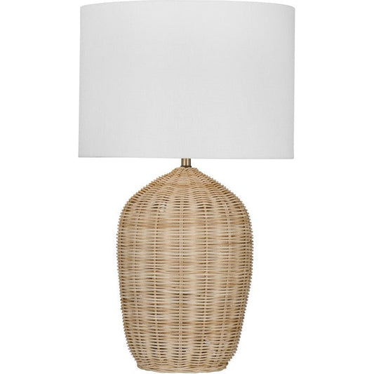 Holland Rattan Natural Table Lamp