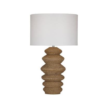 Sandy Jute Rope Brown Table Lamp