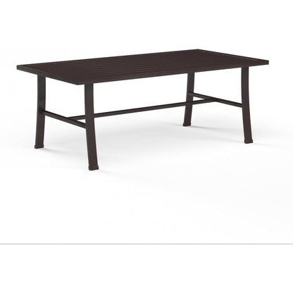 La Jolla Aluminum Outdoor Coffee Table - LOOMLAN - Sunset West - Outdoor Coffee Tables