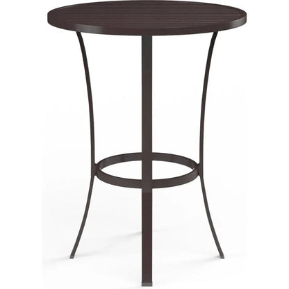 La Jolla Aluminum Round Outdoor Pub Table