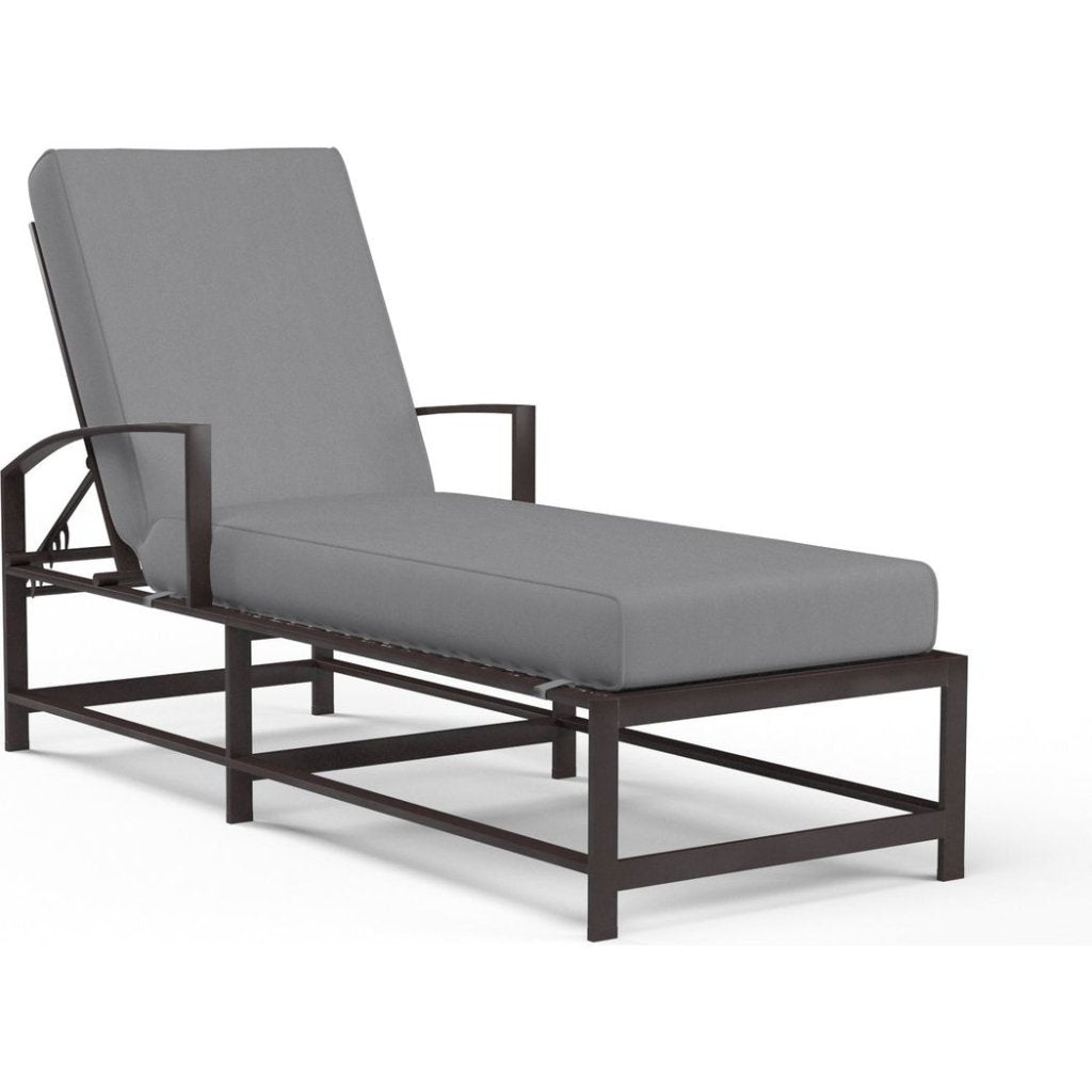 La Jolla Sunbrella Outdoor Chaise - LOOMLAN - Sunset West - Outdoor Chaises