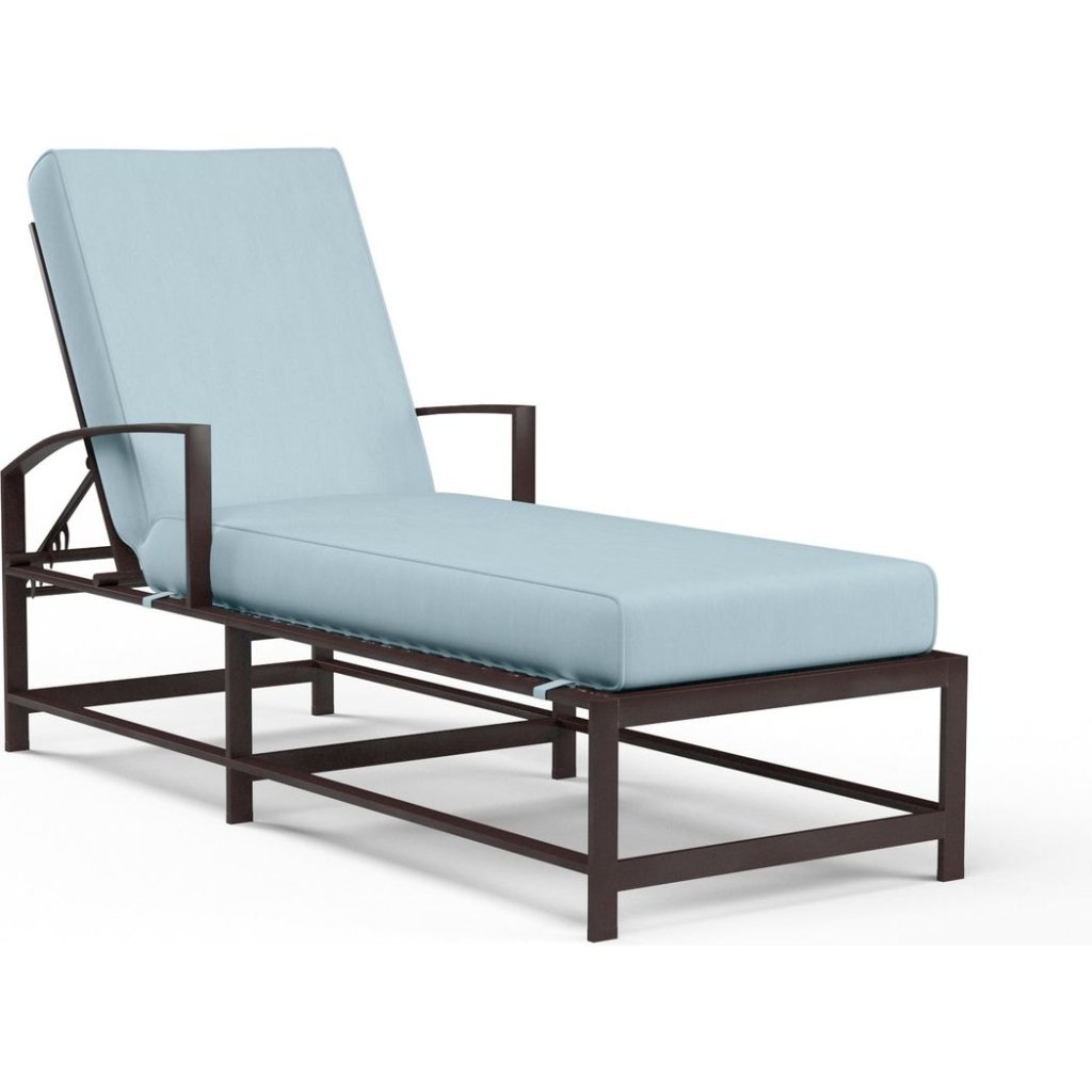 La Jolla Sunbrella Outdoor Chaise - LOOMLAN - Sunset West - Outdoor Chaises