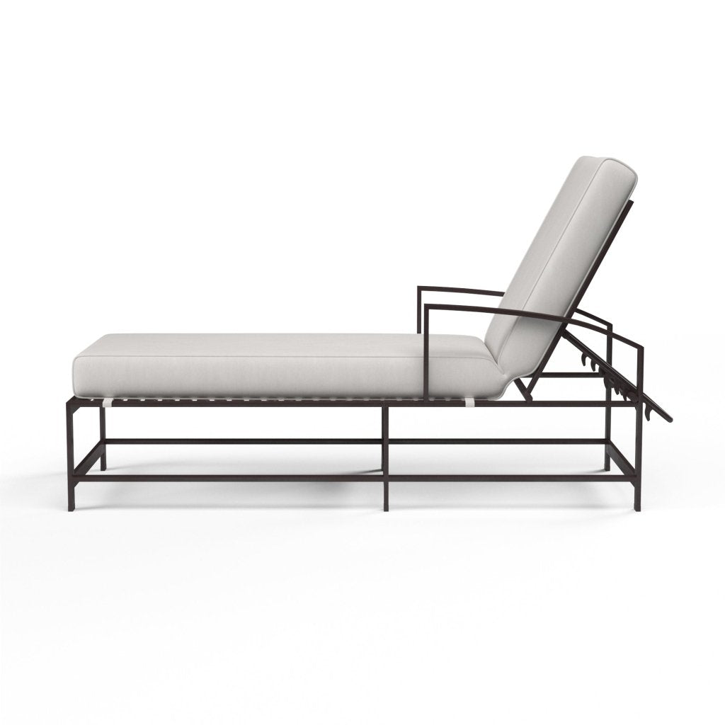 La Jolla Sunbrella Outdoor Chaise - LOOMLAN - Sunset West - Outdoor Chaises