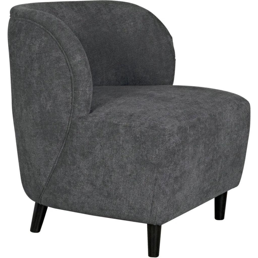 Laffont Fabric Armless Chair