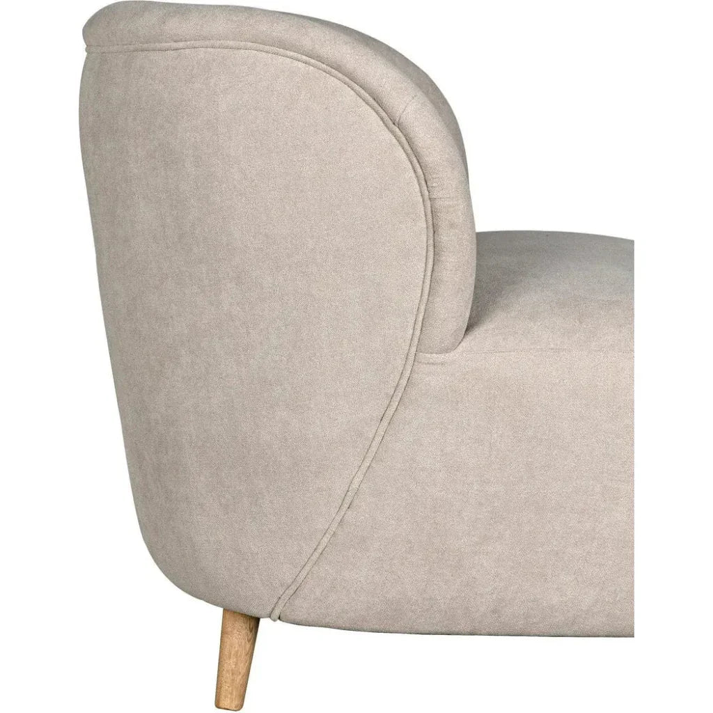 Laffont Fabric Armless Chair