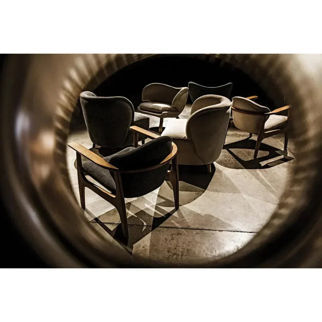 Laffont Fabric Armless Chair