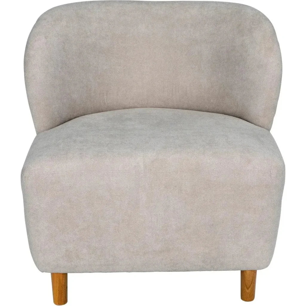 Laffont Fabric Armless Chair