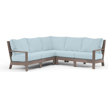 Laguna Sunbrella Cushions Outdoor Sectional Sofa - LOOMLAN - Sunset West - Outdoor Sofas & Loveseats