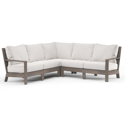 Laguna Sunbrella Cushions Outdoor Sectional Sofa - LOOMLAN - Sunset West - Outdoor Sofas & Loveseats