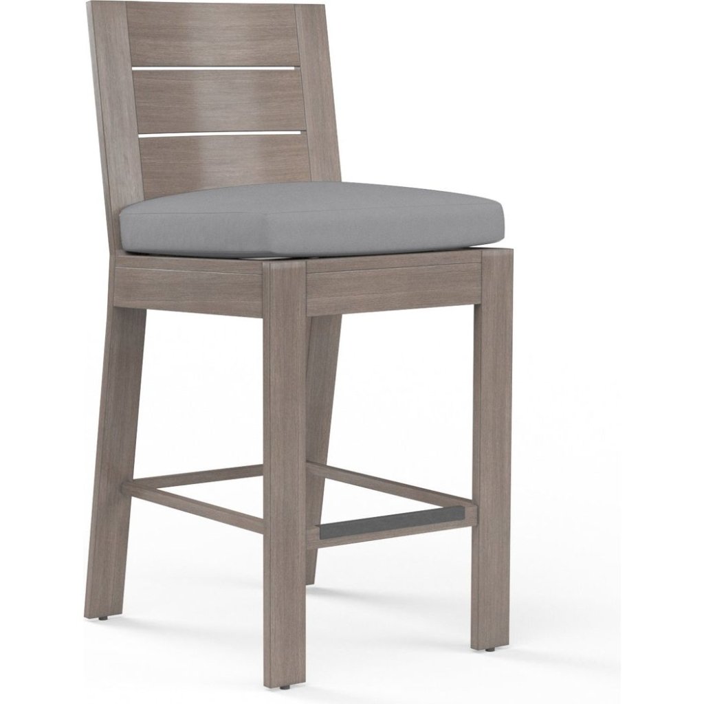 Laguna Sunbrella Outdoor Barstool - LOOMLAN - Sunset West - Outdoor Bar Stools