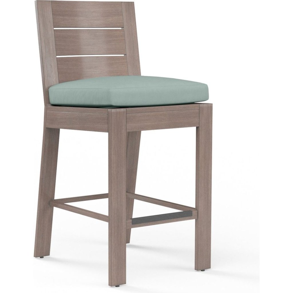 Laguna Sunbrella Outdoor Barstool - LOOMLAN - Sunset West - Outdoor Bar Stools