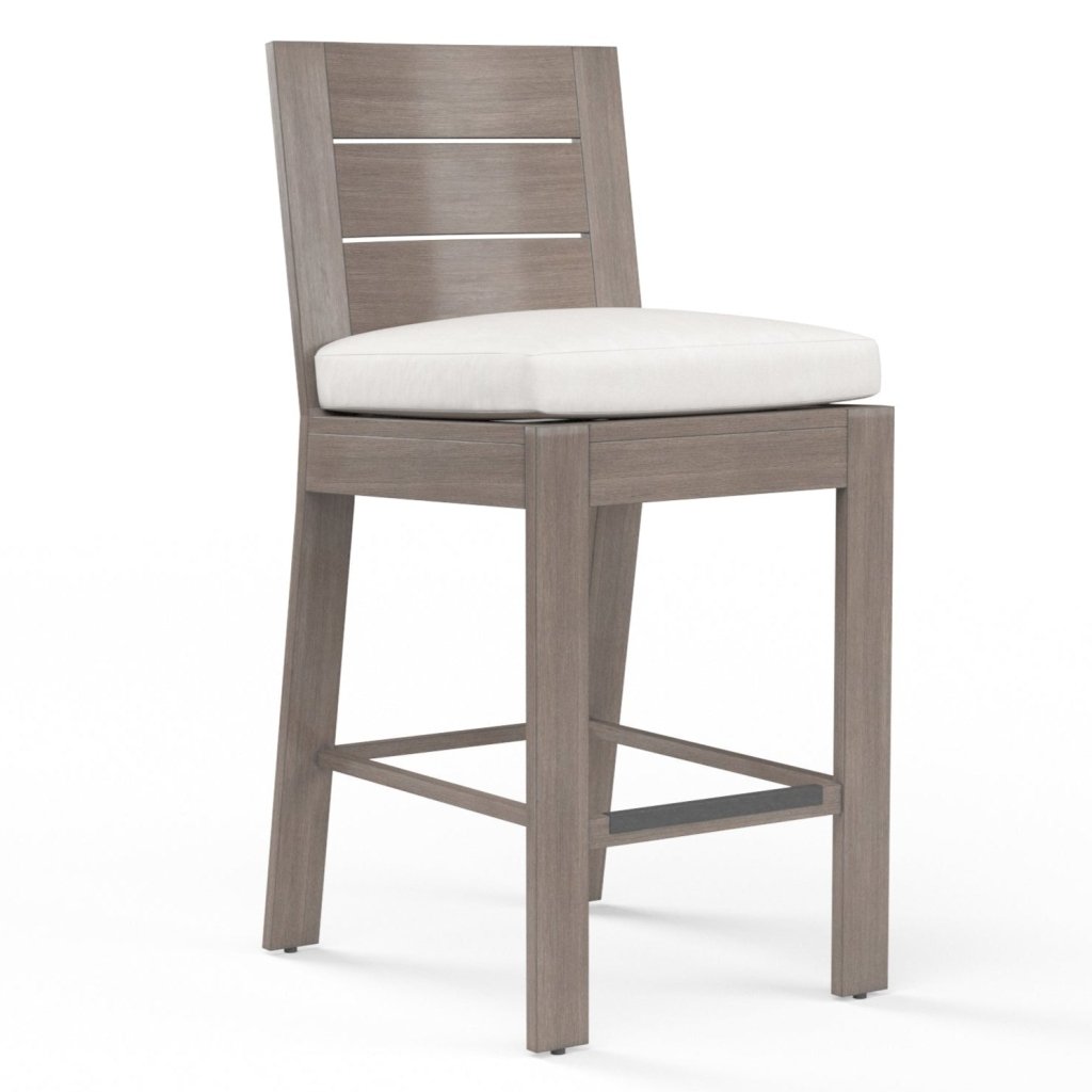 Laguna Sunbrella Outdoor Barstool - LOOMLAN - Sunset West - Outdoor Bar Stools