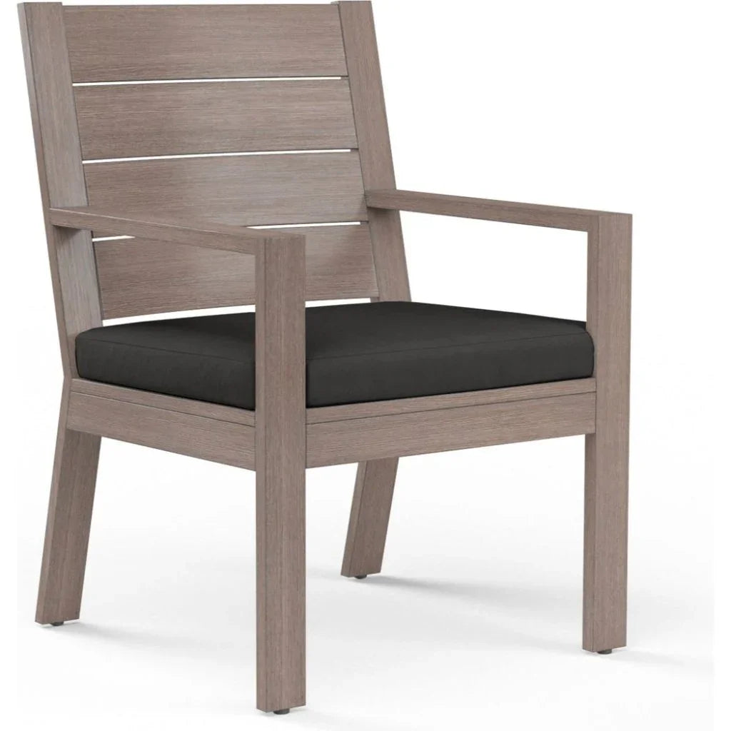 Laguna Sunbrella Outdoor Dining Armchair 2PC - LOOMLAN - Sunset West - Outdoor Dining Chairs