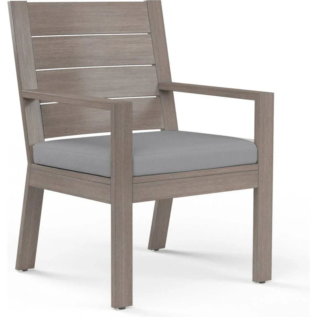 Laguna Sunbrella Outdoor Dining Armchair 2PC - LOOMLAN - Sunset West - Outdoor Dining Chairs