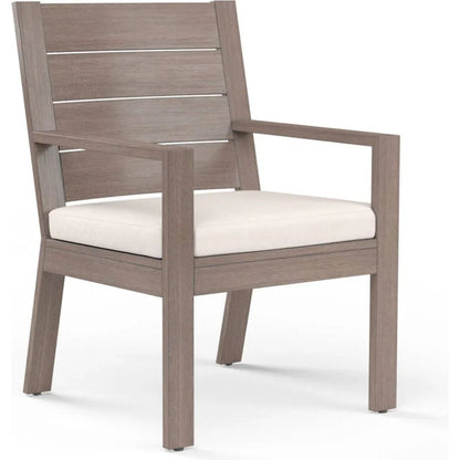 Laguna Sunbrella Outdoor Dining Armchair 2PC - LOOMLAN - Sunset West - Outdoor Dining Chairs