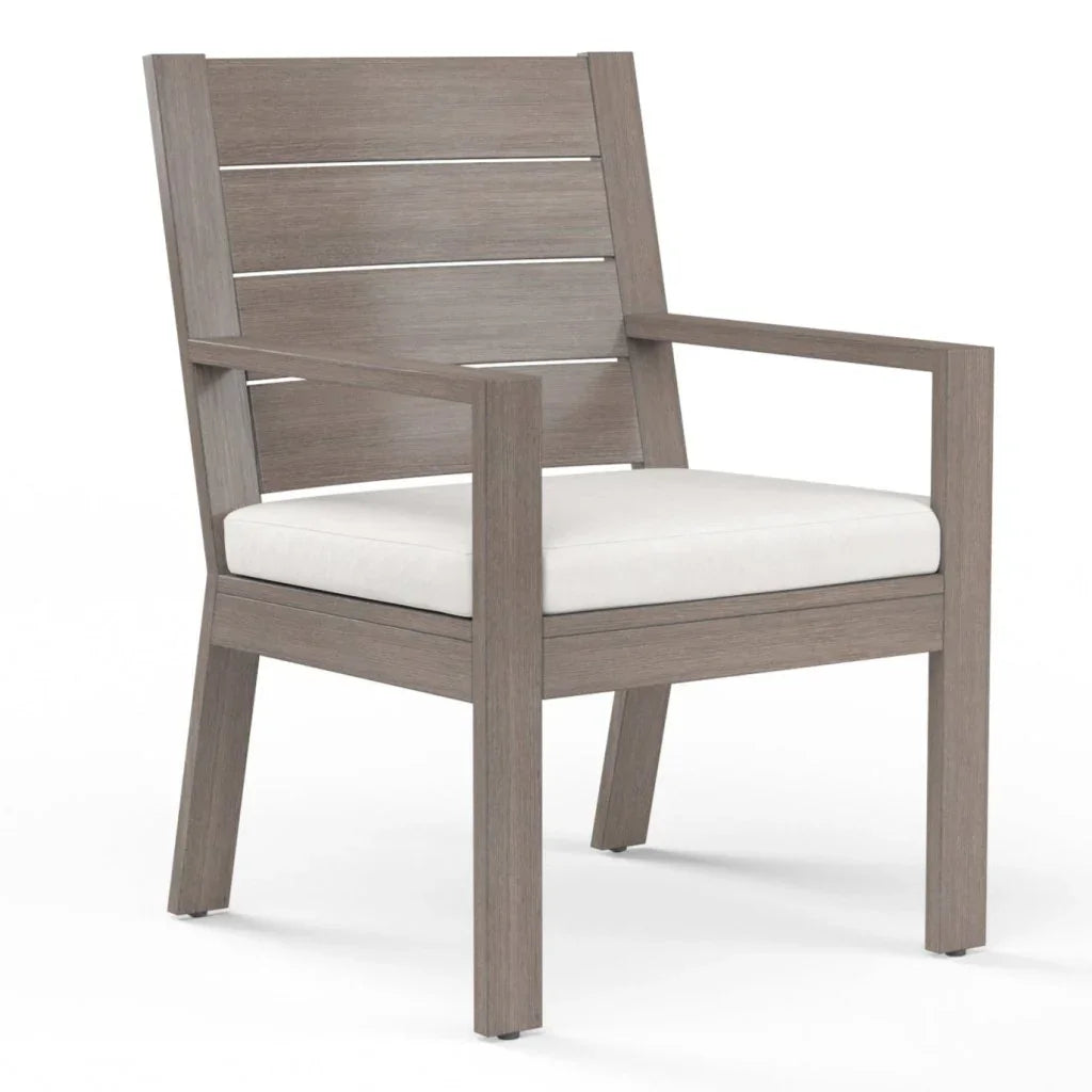 Laguna Sunbrella Outdoor Dining Armchair 2PC - LOOMLAN - Sunset West - Outdoor Dining Chairs