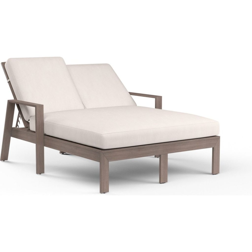 Laguna Sunbrella Outdoor Double Chaise Lounge - LOOMLAN - Sunset West - Outdoor Chaises