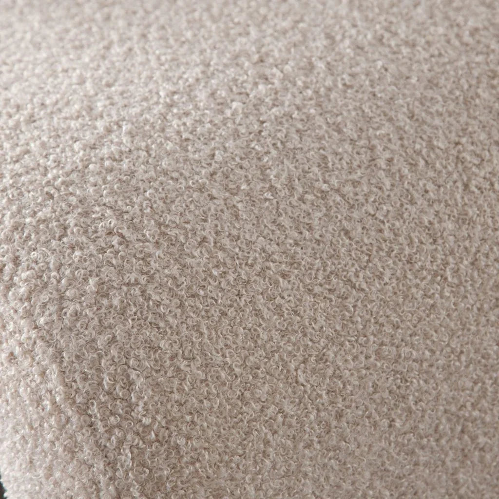 Lana Camel Looped Shearling Fabric Dining Chair - LOOMLAN - Diamond Sofa - Dining Chairs