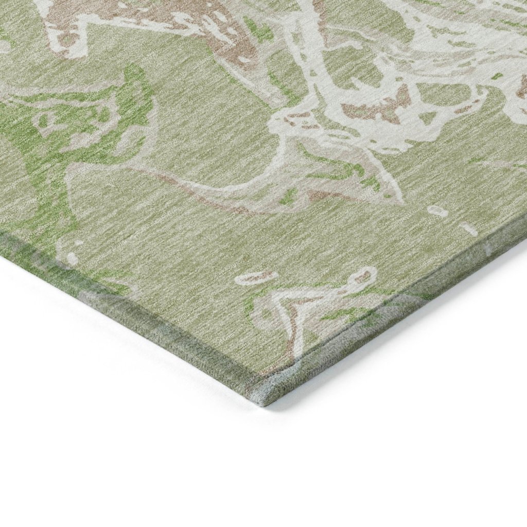 LOOMLAN Rugs Lani Aloe Washable Indoor-Outdoor Rug