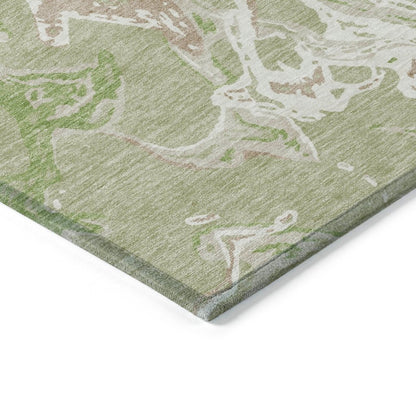 LOOMLAN Rugs Lani Aloe Washable Indoor-Outdoor Rug