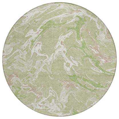 LOOMLAN Rugs Lani Aloe Washable Indoor-Outdoor Rug