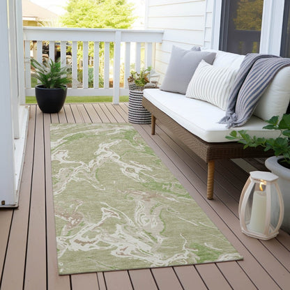 LOOMLAN Rugs Lani Aloe Washable Indoor-Outdoor Rug