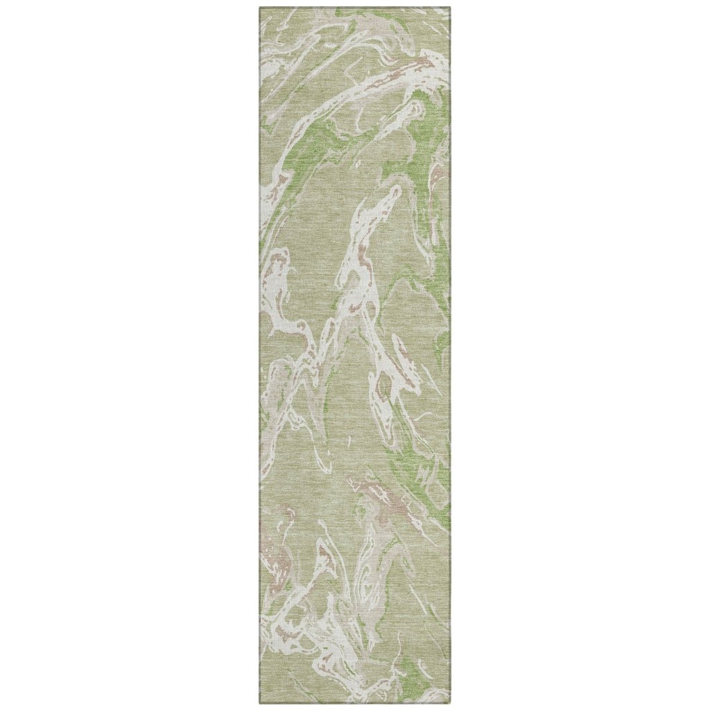 LOOMLAN Rugs Lani Aloe Washable Indoor-Outdoor Rug