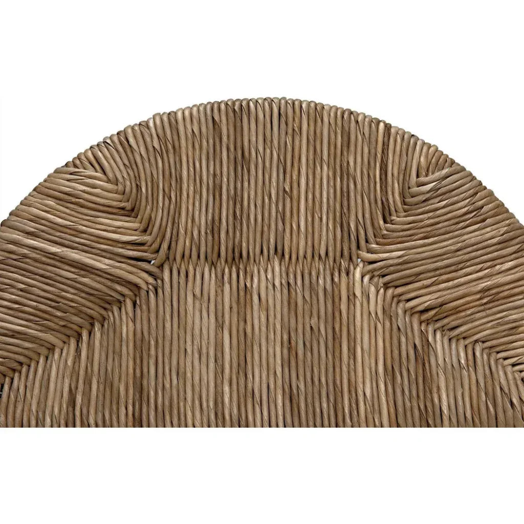 Noir Laredo Teak Wood Armless Chair