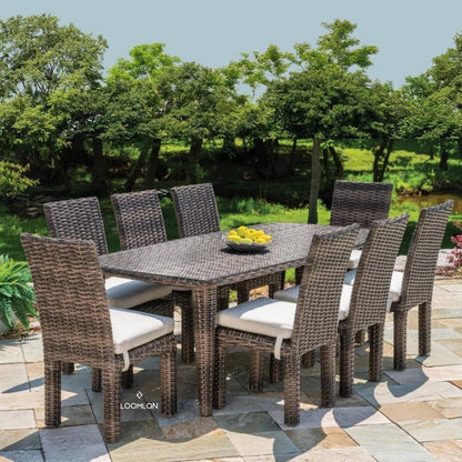 Lloyd Flanders Largo Dining Chair All Weather Wicker