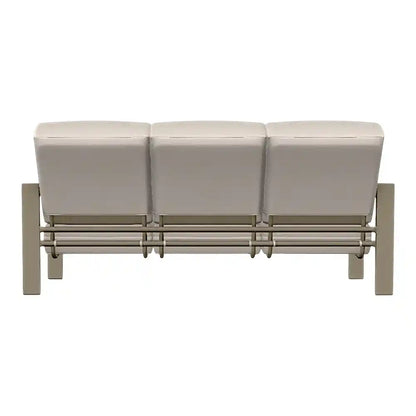 Telescope Larssen Deep Seat Cushion Three-Seat Outdoor Sofa