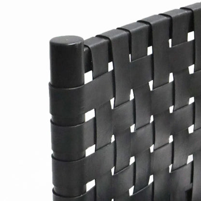 Leather Dining Chair Perry Black - LOOMLAN - Peninsula Home - Dining Chairs