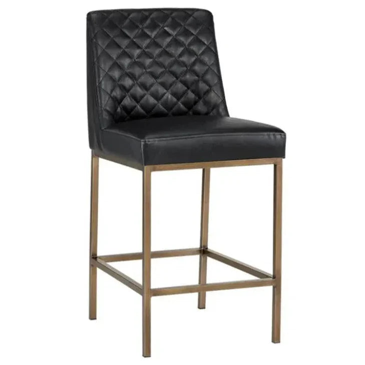 SUNPAN Leighland Leather Classic Counter Stool