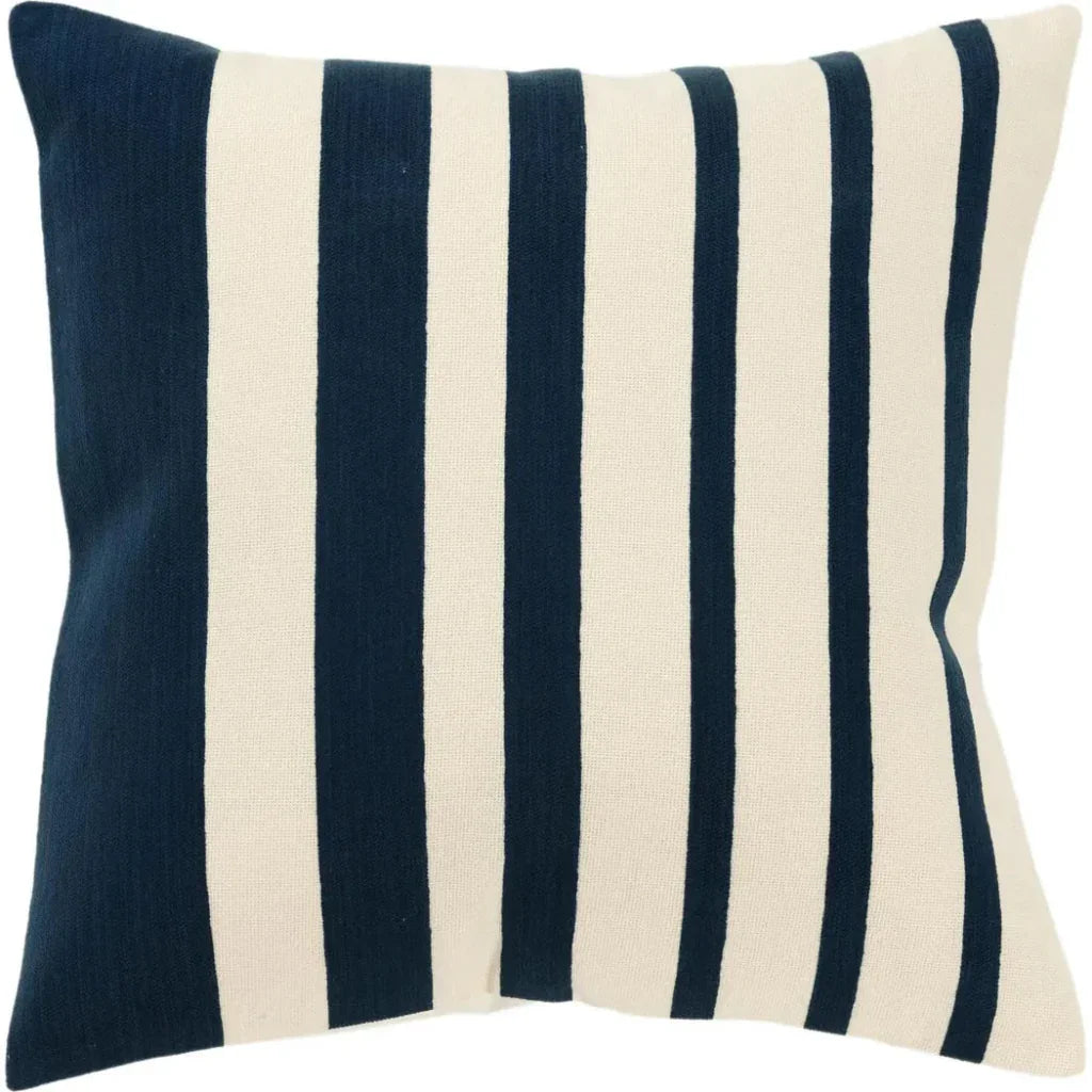 Leo Striped Couch Throw Pillow Covers Down Insert