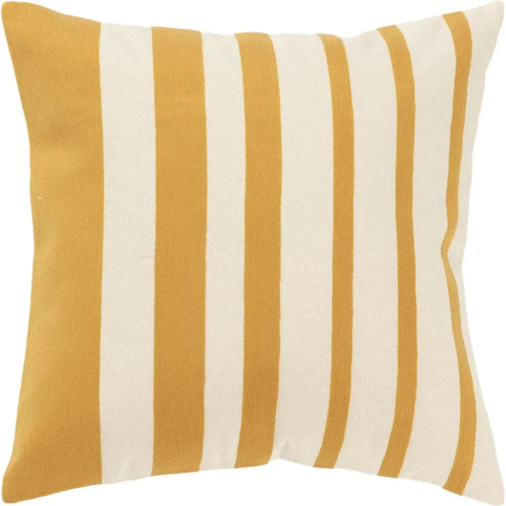 Leo Striped Couch Throw Pillow Covers Down Insert