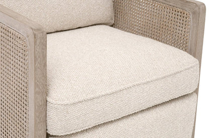 Leone Cream Fabric Recliner Chair - LOOMLAN - Essentials For Living - Club Chairs