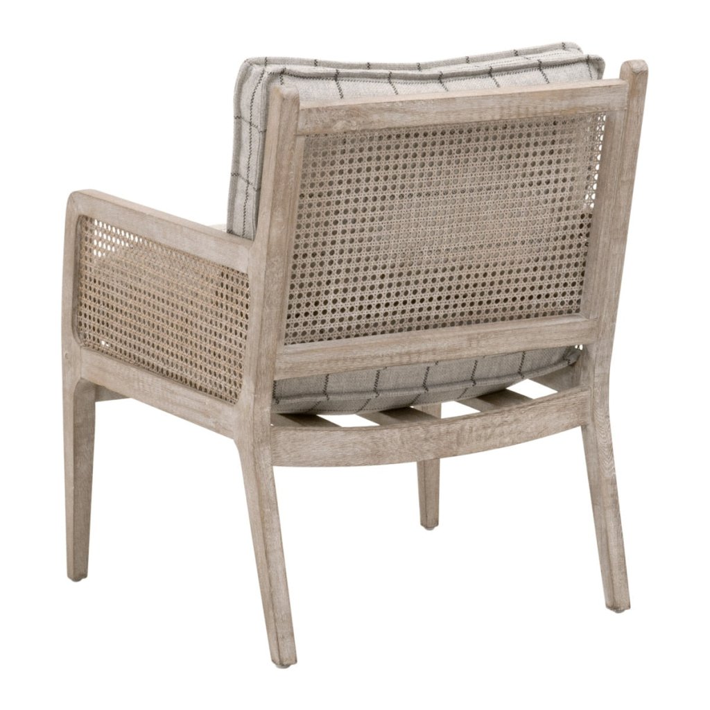 Leone Grey Fabric Club Chair - LOOMLAN - Essentials For Living - Club Chairs