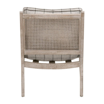 Leone Grey Fabric Club Chair - LOOMLAN - Essentials For Living - Club Chairs