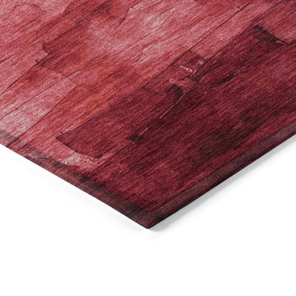 Lethrae Pink Washable Indoor - Outdoor Rug - LOOMLAN - LOOMLAN Rugs - Outdoor Rugs