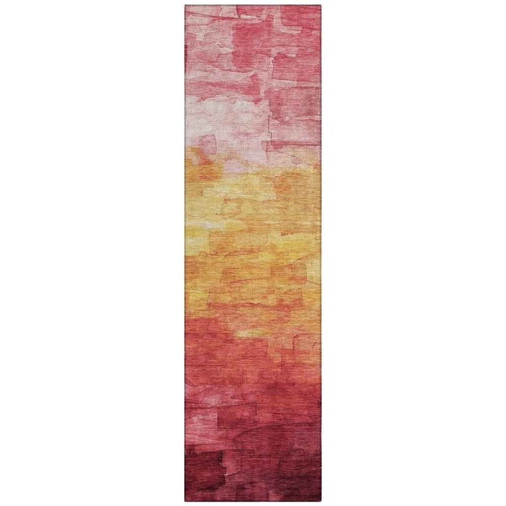 Lethrae Pink Washable Indoor - Outdoor Rug - LOOMLAN - LOOMLAN Rugs - Outdoor Rugs