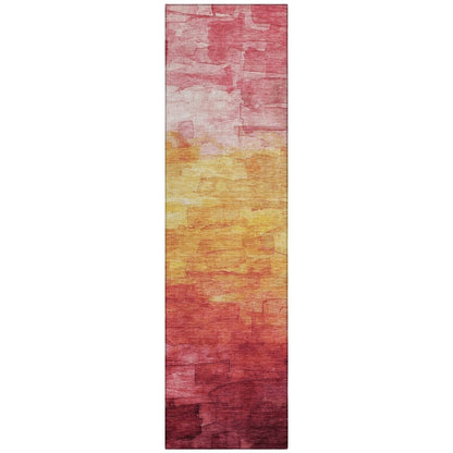 Lethrae Pink Washable Indoor - Outdoor Rug - LOOMLAN - LOOMLAN Rugs - Outdoor Rugs