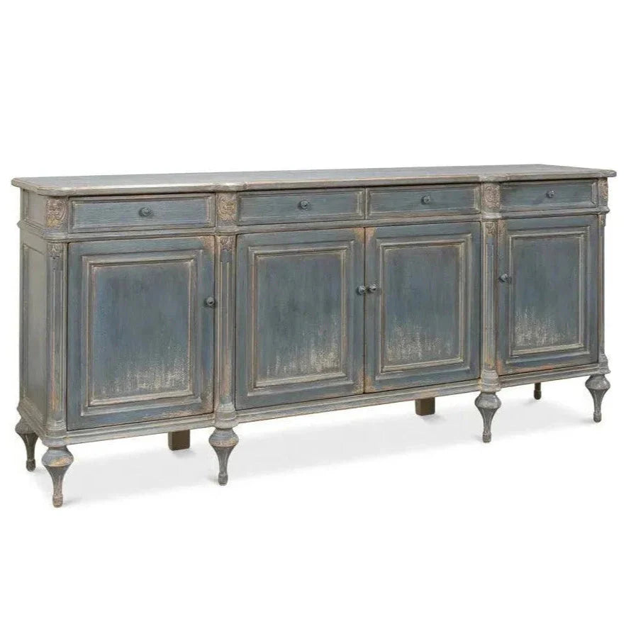 Lilac Sideboard Blue Buffet for Dining Room - LOOMLAN - Sarreid - Sideboards