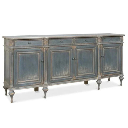 Lilac Sideboard Blue Buffet for Dining Room - LOOMLAN - Sarreid - Sideboards