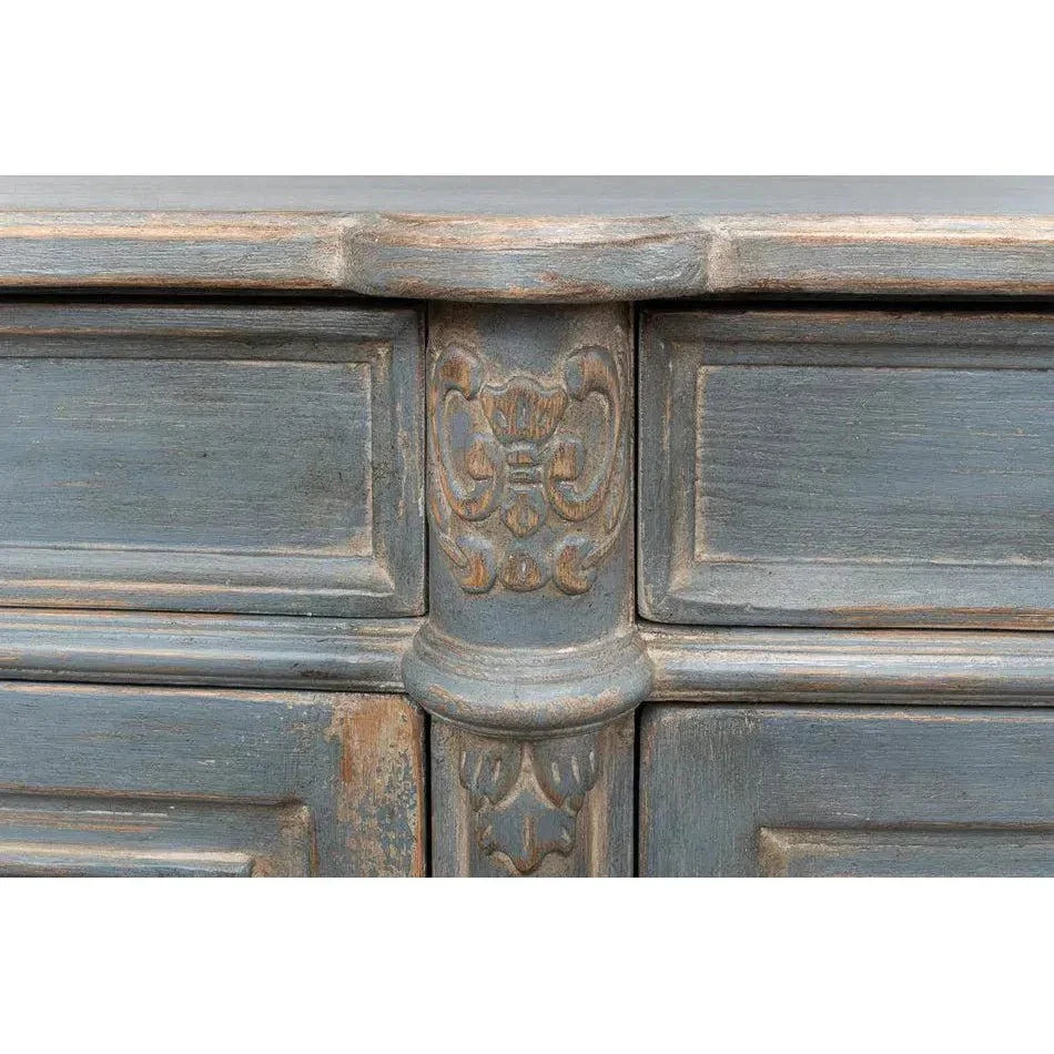 Lilac Sideboard Blue Buffet for Dining Room - LOOMLAN - Sarreid - Sideboards