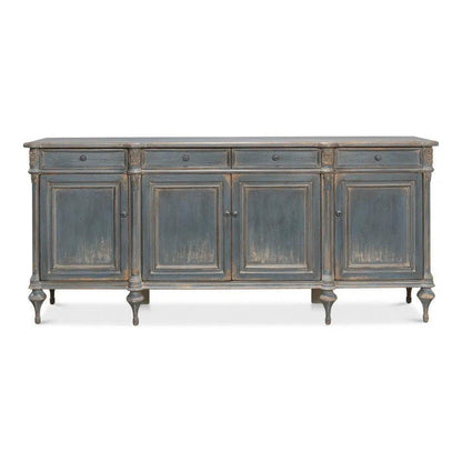 Lilac Sideboard Blue Buffet for Dining Room - LOOMLAN - Sarreid - Sideboards