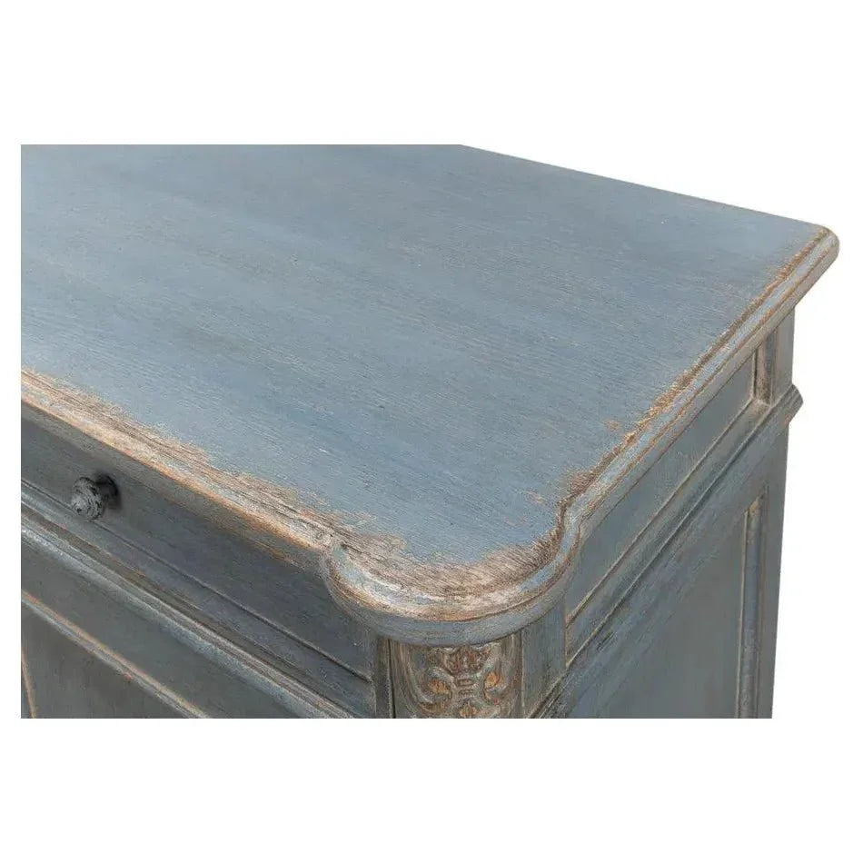 Lilac Sideboard Blue Buffet for Dining Room - LOOMLAN - Sarreid - Sideboards