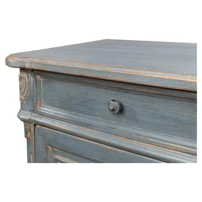 Lilac Sideboard Blue Buffet for Dining Room - LOOMLAN - Sarreid - Sideboards
