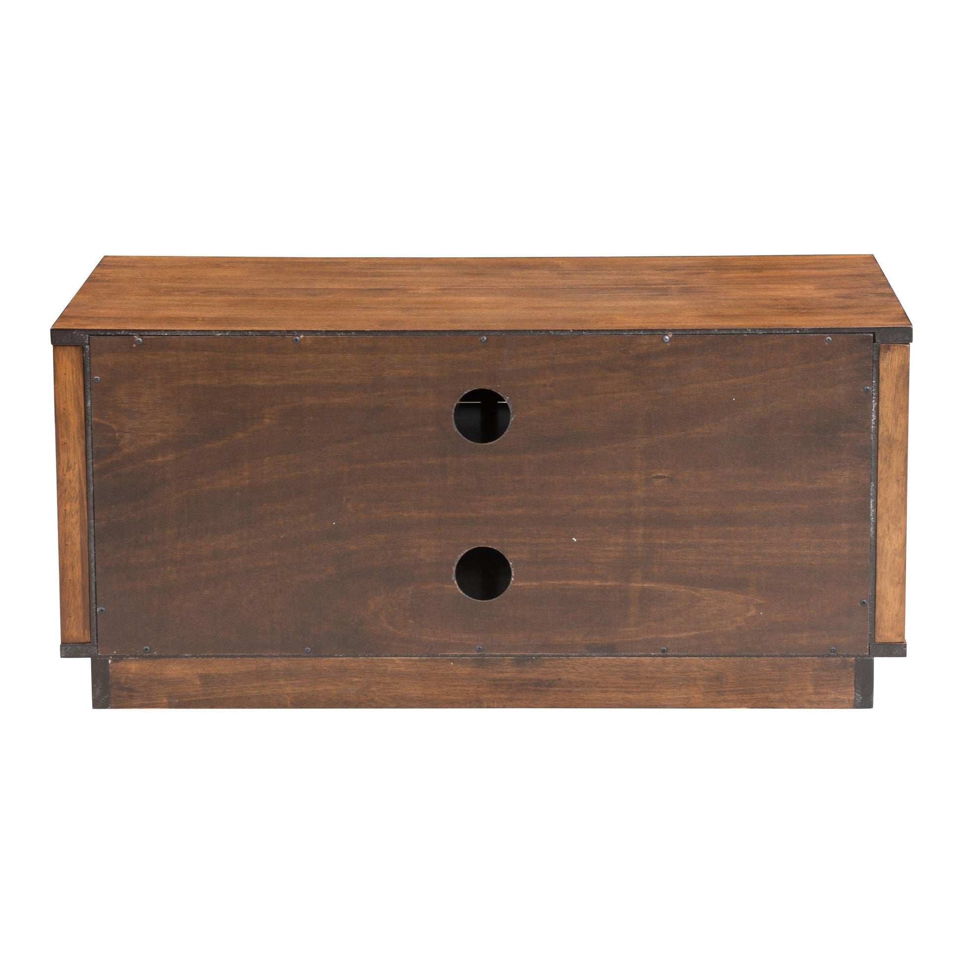 Linea Narrow Entertainment Stand Walnut - Sideboards and Things Color_Natural, Depth_10-20, Features_With Shelves, Height_10-20, Materials_Wood, Product Type_TV Stand, Width_30-40, Wood Species_MDF, Wood Species_Rubberwood