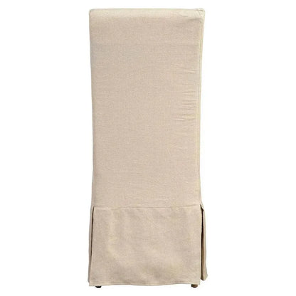 Furniture Classics Linen Floor Length Parsons Chair 2PC