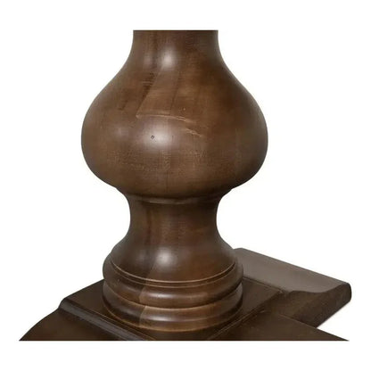 Lionisio Rectangle Trestle Dining Table - LOOMLAN - Sarreid - Dining Tables