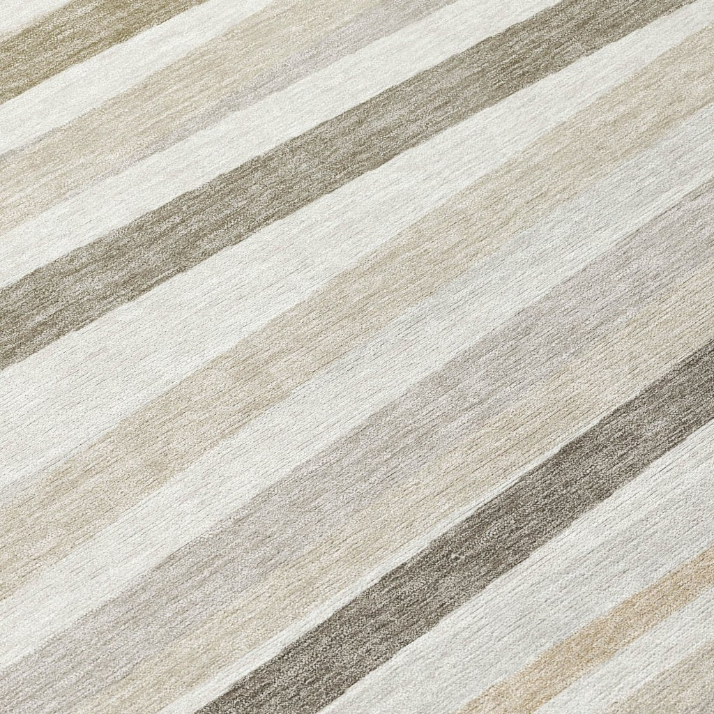 LOOMLAN Rugs Liora Ivory Washable Indoor-Outdoor Rug